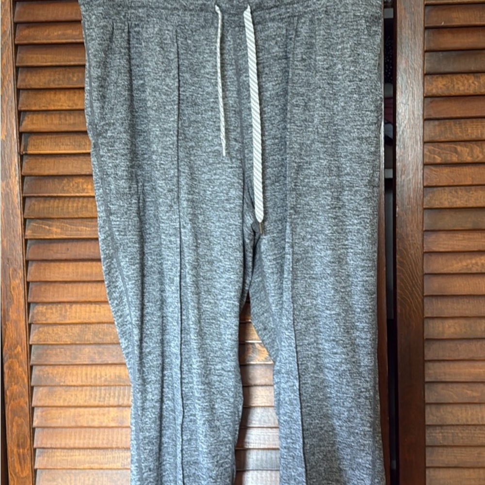 Gray Drawstring Lounge Pants
